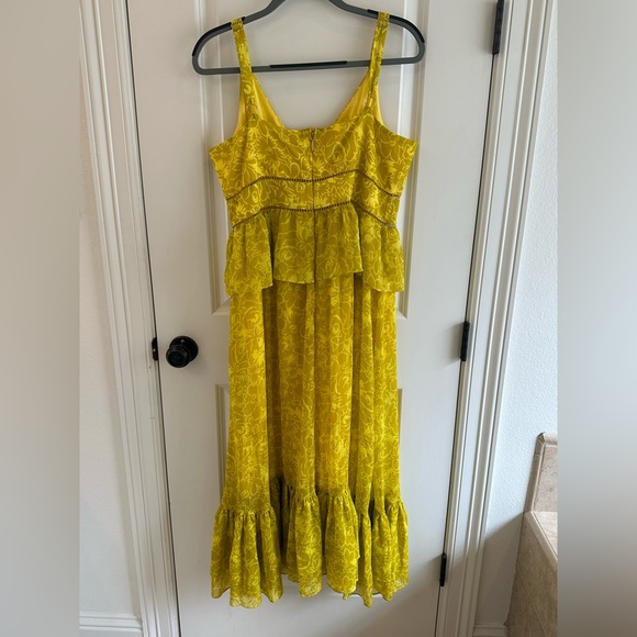 Likely Carla Floral Midi Dress Women’s Size 14 Adjustable Straps Vacation Dress - Picture 14 of 16